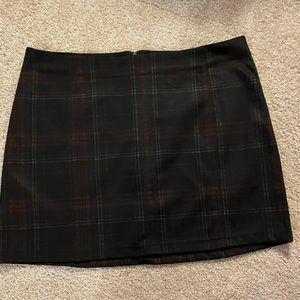 Wild Fable plaid miniskirt in XXL